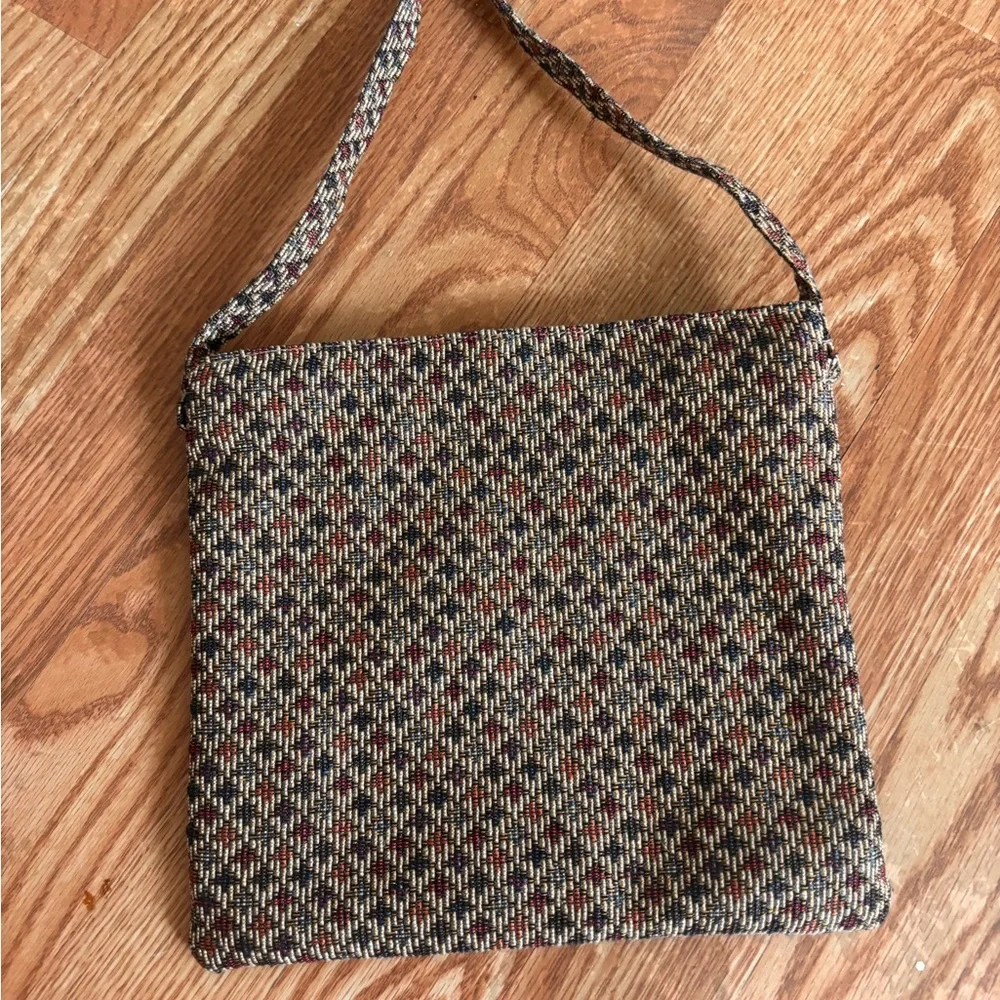 VINTAGE Floral Tapestry Bag - Picture 3 of 6
